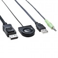 DisplayPort対応手元スイッチ付きパソコン自動切替器(2:1) 写真5