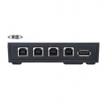 磁石付きUSB2.0手動切替器(4回路) 写真5