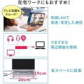 ドッキングステーション USBType-C ドッキングステーション USB-CVDK8 | PD VGA HDMI LAN USB3.0 SDカード 対応 サンワサプライ 写真5