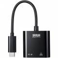 USB3.2 TypeC-LAN変換アダプタ(PD対応・ブラック) 写真5