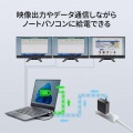 USB Type-Cドッキングステーション(HDMI×3画面出力対応) 写真5