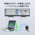 USB Type-Cドッキングステーション(4K対応・HDMI×2画面出力) 写真5