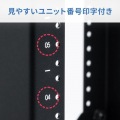 ネットワークラックキャビネット(10U) 写真5