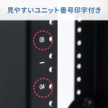ネットワークラックキャビネット(15U) 写真5