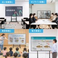 60?100型対応高耐荷重電動上下昇降ディスプレイスタンド 写真5