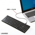 ワイヤレススリムキーボード 写真5