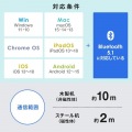 静音BluetoothブルーLEDマウス 写真5