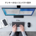 Bluetooth+2.4Gコンボキーボード コンパクトモデル 写真5
