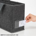 フェルトBOXバッグ 写真5