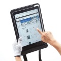 タブレット防水防塵ケース(スタンド付き・ショルダーベルト付き・12.9インチ) 写真5