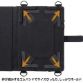 ショルダーベルト付き13型タブレットPCケース 写真5
