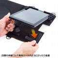 ショルダーベルト付き10.1型タブレットPCケース (背面カメラ対応) 写真5