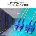 メガネ型光ファイバケーブル(シングル8.6μm、SC×2-SC×2、3m) 写真5