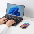 USB Type-Cシリコンメッシュケーブル(PD60W・2m・ホワイト) 写真5