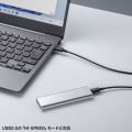 USB 2.0 Type-Cケーブル(PD60W・2m・ブラック) 写真5