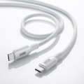 USB2.0 Type-C シリコンケーブル(PD240W・0.5m・ホワイト) 写真5