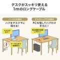 USB Type-Cマルチ変換アダプタ(HDMI＋LAN付) 写真5