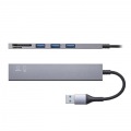 USB 5Gbps 3ポート スリム ハブ(カードリーダー付き) 写真5