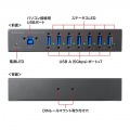 産業用USB 5Gbpsハブ(7ポート・ー40度対応) 写真5