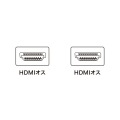 イーサネット対応ハイスピードHDMIケーブル(ブラック、1m) 写真5