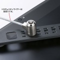 タブレット汎用セキュリティ12.5インチ対応(eセキュリティ・ブラック) 写真5