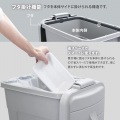 ベルク 角型ペール グレー 90D 本体 写真5