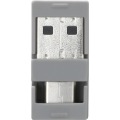 USB3.2(Gen1) Type-C - A対応USBメモリ 64GB グレー 写真5