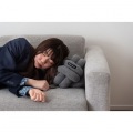 もちもちボールクッション ダークグレー 写真5