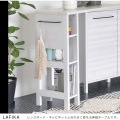 LAFIKA(ラフィカ)オプションテーブル(103cm幅) ホワイト 写真5