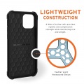 Urban Armor Gear UAG社製 iPhone 12/12 Pro(6.1) 2020対応耐衝撃ケース METROPOLIS LT LEATHER ブラック 【日本正規代理店品】 UAG-IPH20MFL-LBK 写真5