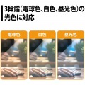 プリンストン スクリーンバー モニター掛け式 LEDライト PMA-SCBAR 写真5