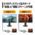 プリンストン USB PD65W対応 Type-C HDMI変換アダプター PUD-PDC1HA 写真5