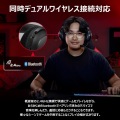 HyperX Cloud Alpha 2 ワイヤレスゲーミングヘッドセット 最大250時間駆動 多機能RGBベースステーション付属 PC PS5 PS4 Switch ブラック HXR-AJ5C7AA 写真5