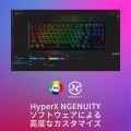 【日本語配列】HyperX Alloy Origins Core RGB PBTメカニカルゲーミングキーボード テンキーレス HyperX赤軸 ゲーマー向け 639N7AA#ABJ 写真6