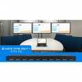 HDMI分配器 1入力 8出力 4K HDMIスプリッター 8台同時出力 60Hz対応 HDCP2.2対応 EDIDセレクタ 音声が同時出力可能 会議室 配信 プレゼン TEC THDSP18-4KREAL 写真6