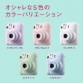 instax mini 12 チェキ ブロッサムピンク 写真6
