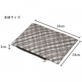 パナソニック 電気 あんか ソフト(大形) 格子柄 DW-78P | 電気あんか ヒーター 足元ヒーター アンカ 写真6