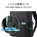 off toco/2STYLE/カメラバックパック/ブラック 写真6