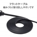 ヘッドセット イヤホン インナーイヤー USB 両耳 カナル ミュートスイッチ付き インラインコントローラー ブラック PS4/5 NINTENDO SWITCH 写真6