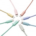 ライトニングケーブル Type-C-Lightning 1m オレンジ 写真6