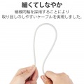 USBケーブル USB4 USB-IF 正規認証品 USB-C to USB-C PD対応 最大100W 80cm シルバー 写真6