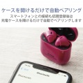 ワイヤレスイヤホン ヘッドホン Bluetooth セミオープン 超小型 ピンク 写真6