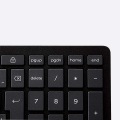 キーボード 有線 USB タイプC パンタグラフ コンパクト テンキー付き Chromebook WWCB認証 抗菌 ブラック 写真6