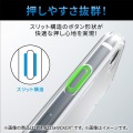 iPhone SE 第3世代/SE 第2世代/8/7 用 ケース カバー ハイブリッド TOUGH SLIM LITE 耐衝撃 軽量 薄型 フレームカラー 背面クリア ワイヤレス充電可 ブラック 写真6