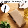 タッチペン スタイラスペン スリム ディスクタイプ マグネットキャップ付 クリップ付 【 iPad iPhone Android各種 スマホ タブレット 】対応 ブラック 写真6