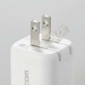 AC充電器/USB充電器/USB Power Delivery/45W/USB-C1ポート/スイングプラグ/ホワイト 写真6