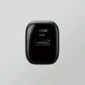 AC充電器/USB充電器/USB Power Delivery準拠/30W/USB-C1ポート/USB-A1ポート/スイングプラグ/ブラック 写真6