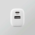 AC充電器/USB充電器/USB Power Delivery準拠/30W/USB-C1ポート/USB-A1ポート/スイングプラグ/ホワイト 写真6