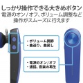 ヘッドセット Bluetooth 5.0 片耳 ハンズフリー 通話・音楽 対応 オープンタイプ 左右耳兼用 microB充電 イヤホンマイク ワイヤレス 写真6
