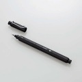 スマートフォン･タブレット用タッチペン/2WAY/導線繊維タイプ/ディスクタイプ/キャップ2個付き/ブラック 写真6